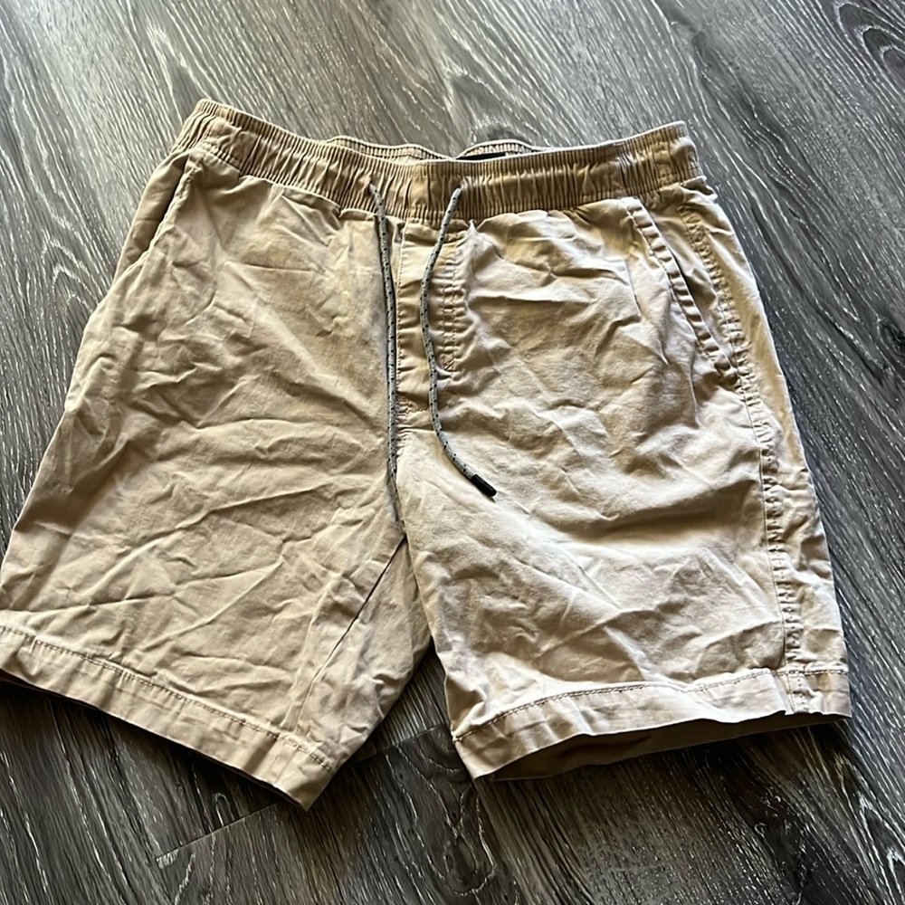 Khaki Aeropostale Men’s Jogger Shorts